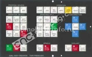 Клавиатура для станков с ЧПУ Fanuc A98L-0001-0524#DG